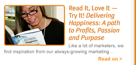 Read It, Love It — Try It! Delivering Happiness: A path to Profits, Passion and Purpose